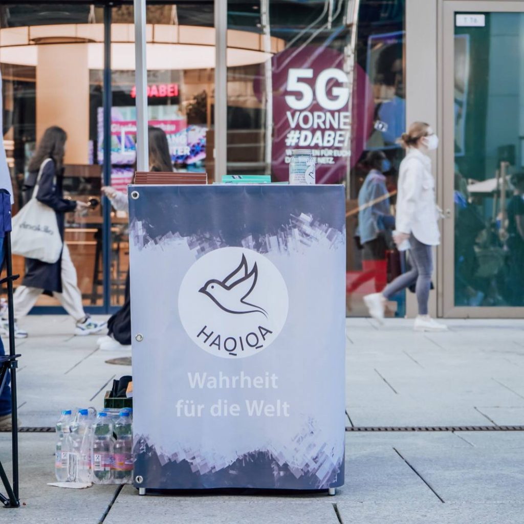 Kaffee-Einsatz des HAQIQA-Teams