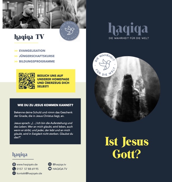 Flyer: Ist Jesus Gott?
